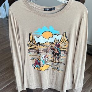 Women’s cruel girl shirt size small.